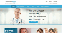 Desktop Screenshot of circumcisioncentre.co.uk